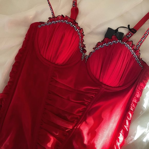 Chantal Thomass Other - RARE Chantal Thomass Red Bustier